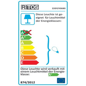 Ritos 2201210680 LED Unterbauleuchte Line 6W Weiß 510 mm inkl. Leuchtmittel
