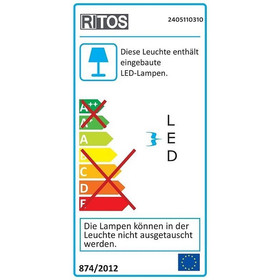 Ritos 2405110310 LED TS Schrankunterbauleuchte 3 W...