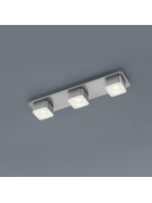 Helestra 35/1636.25 Oso LED Deckenleuchte 3x5 W Aluminium matt