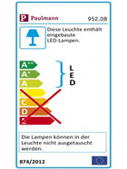 Paulmann 952.08 URail LED-Spot TecLED II 1x6,5W Chrom/Weiß inkl. Leuchtmittel