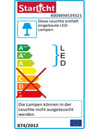 Starlicht 20100306 StarLED Senzo IR 50 LED 8W Unterbauleuchte Weiß Warmweiß