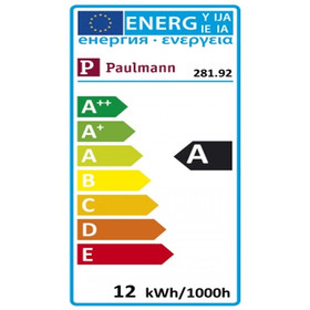 Paulmann 281.92 LED Globe 12 W E27 Warmweiß