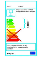 EdiLight 51697 Echtwachskerze mit LED als Tischleuchte 0,2 W RGB Farbwechsel inkl. Leuchtmittel