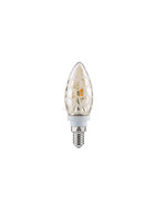 Paulmann 281.74 LED Kerze Krokoeis Gold 2,5 W 230V Leuchtmittel E14