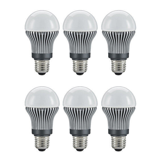 6 Stck Paulmann 280.72 LED Glhlampe 5 W E27 Kaltwei