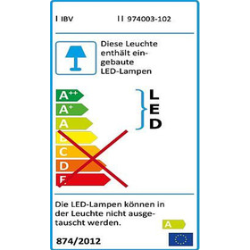 IBV 974003-102 LED Unterbauleuchte Küchenleuchte...