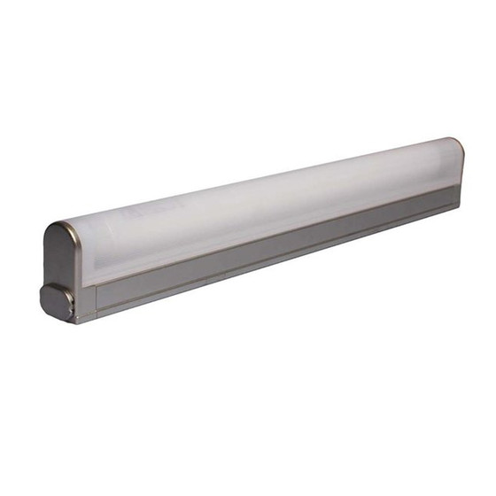 IBV 970008-102 Mini - Lichtleiste Unterbauleuchte T5 8W Silber inkl. Leuchtmittel