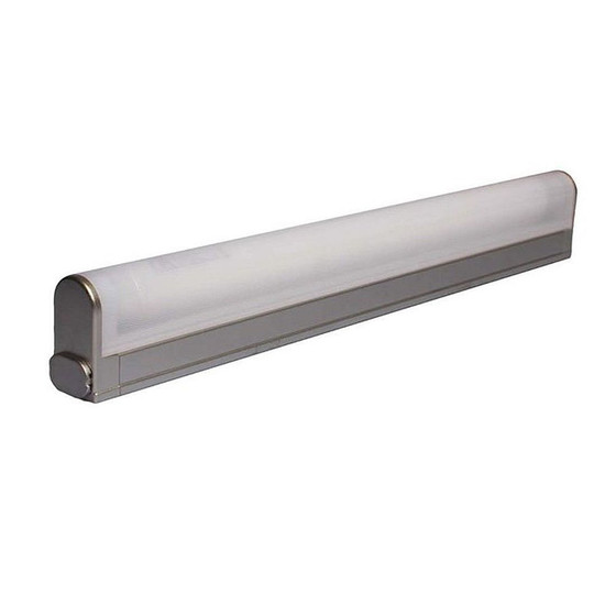 IBV 970008-102 Mini - Lichtleiste Unterbauleuchte T5 8W Silber inkl. Leuchtmittel
