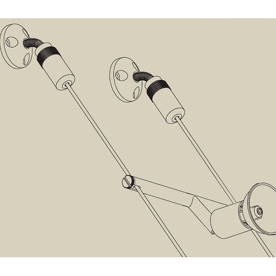 Paulmann 178.08 Wire System Light&Easy Wandspanner flexibel 1 Paar Chrom Metall