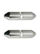 Paulmann 8200 Wire System Light&Easy Seil Zubehör Stromkreis-Trennteil 1 Paar Nickel satiniert Metall