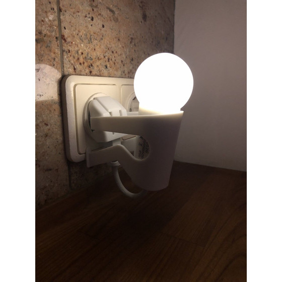 IBV 999101-300 LED Nachtlicht Orientierungslicht HELLES KPFCHEN mit Dmmerungssensor 2x0,1W