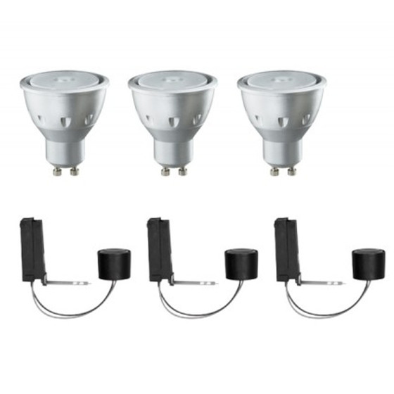 Paulmann 926.06 2Easy Einbauleuchten Basis-Set LED GU10 3x3,5W inkl. Leuchtmittel