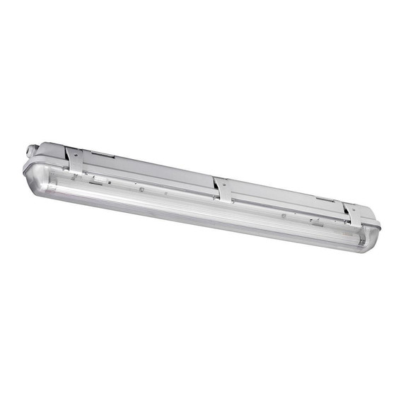 IBV 650130-100 LED - Feuchtraumleuchte Badlampe LED Tube 30W Grau inkl. Leuchtmittel