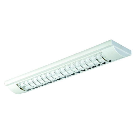 IBV 444218-100 Wannenleuchte Deckenleuchte Broleuchte 2x18W G13 Wei inkl. Leuchtmittel