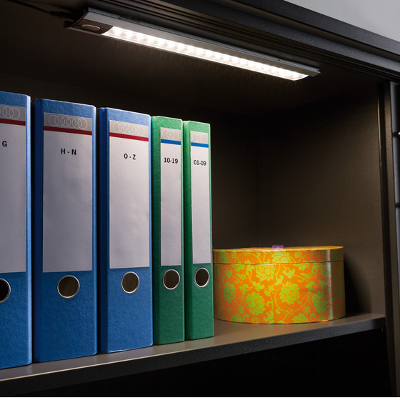 Paulmann 703.98 TriX LED Schrankunterleuchte Lichtleiste mit Touchschalter 4,2W Schwarz