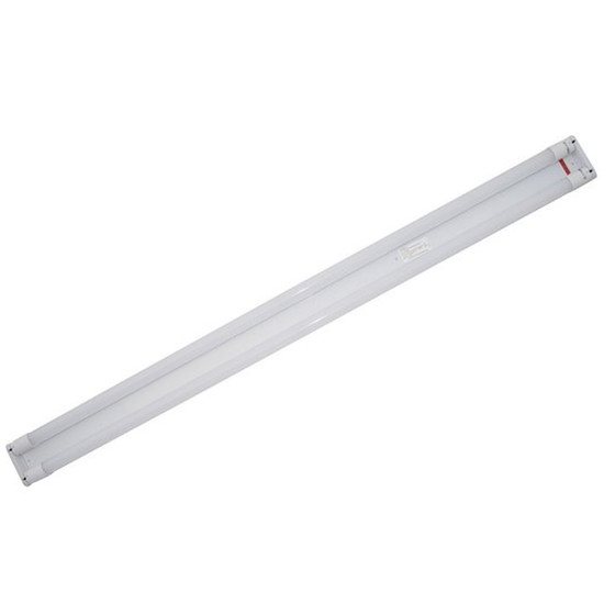 Hi Lite 1302183478 HANNOVER LED Universalleuchte Lichtleiste 2x18W G13 Weiß 120 cm