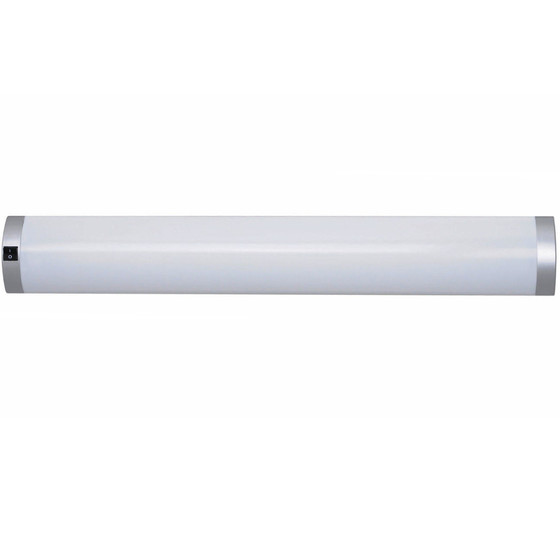 Hi Lite 14020022 Lichtleiste OSLO Unterbauleuchte 8W Wei/ Silber 37cm inkl. Leuchtmittel