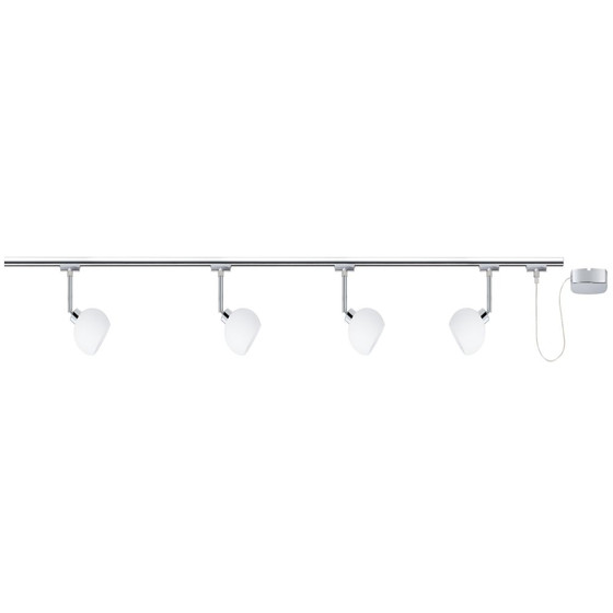 Paulmann 951.91 Wolbi URail LED Schienenset 4x3,5 W Chrom...