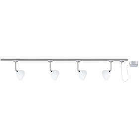 Paulmann 951.91 Wolbi URail LED Schienenset 4x3,5 W Chrom...