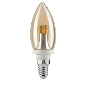 Paulmann 283.09 LED Kerze 4W E14 Warmweiß Goldlicht