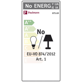 Paulmann 875.80 Deco Artikel Globe 80mm Glas ESL Kugel Opal