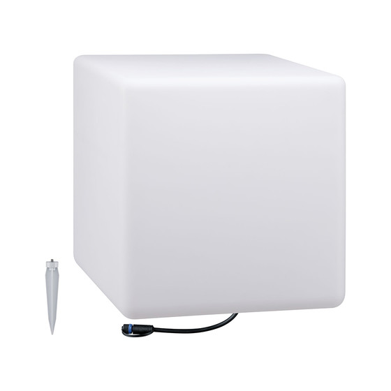 Paulmann 941.82 Plug&Shine Lichtobjekt Würfel 40 cm...
