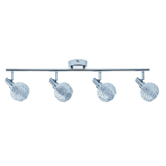 Paulmann 604.06 Curl Strahler Spotlights 4x42W G9 Chrom inkl. Halogen Leuchtmittel