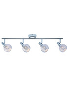 Paulmann 604.06 Curl Strahler Spotlights 4x42W GU10 Chrom inkl. Halogen Leuchtmittel