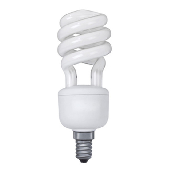 Nice Price 3373 Energiesparlampe Leuchtmittel 11W E14 Warmwei Spirale