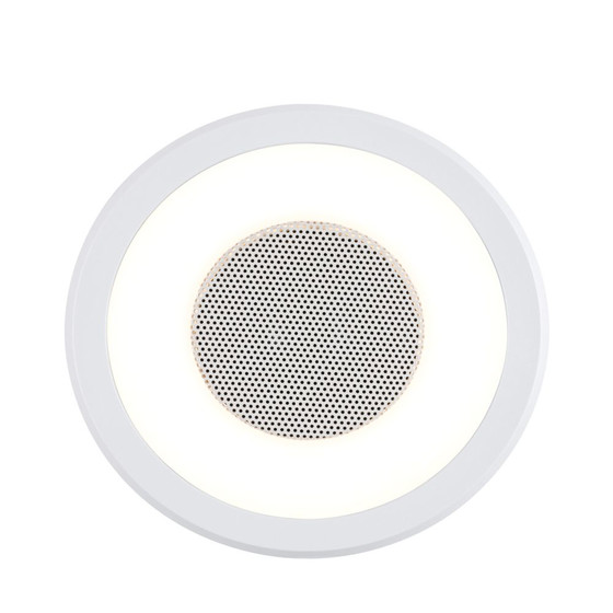 Paulmann SmartHome LED Aufbauleuchte Deckenleuchte LightSound Weiß Lautsprecher 