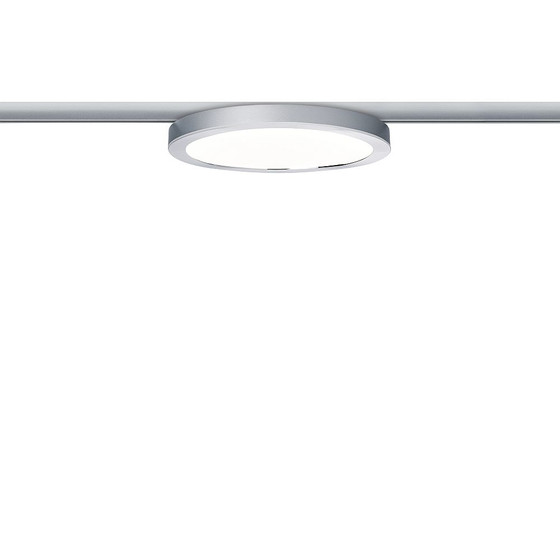 Paulmann 953.15 URail LED Spot Panel Ring 7 W Chrom matt Einzelstrahler inkl. Leuchtmittel