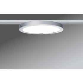 Paulmann 953.15 URail LED Spot Panel Ring 7 W Chrom matt Einzelstrahler inkl. Leuchtmittel