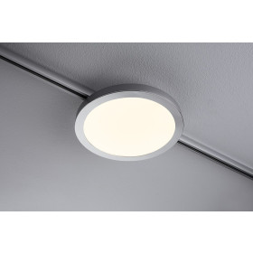 Paulmann 953.15 URail LED Spot Panel Ring 7 W Chrom matt Einzelstrahler inkl. Leuchtmittel