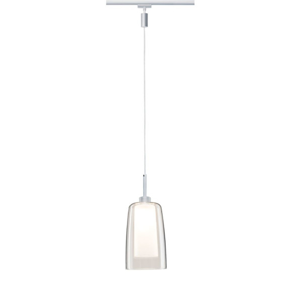 Paulmann 953.60 URail LED Pendulum Arido 3W Chrom matt Glas klar satiniert inkl. Leuchtmittel