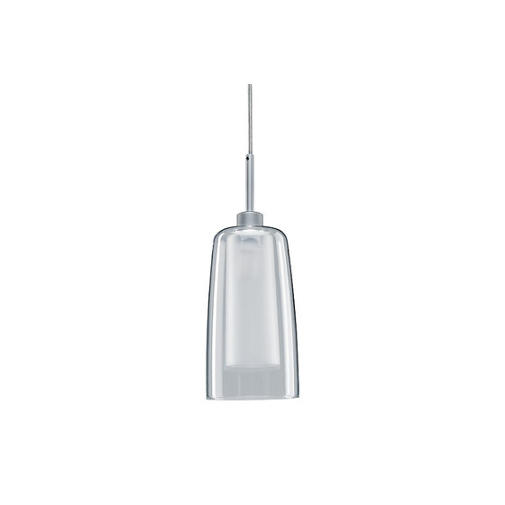 Paulmann 953.60 URail LED Pendulum Arido 3W Chrom matt Glas klar satiniert inkl. Leuchtmittel