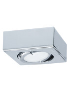 Paulmann 935.35 Möbeleinbauleuchten-Set Quadro max.20W G4 schwenkbar Chrom exkl. Leuchtmittel