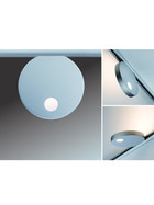 Paulmann 953.21 URail LED Spot LED Uplight Salto 1x 16W Chrom matt inkl. Leuchtmittel