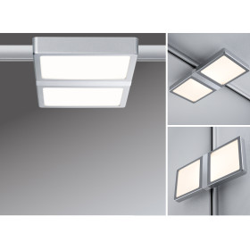 Paulmann 953.09 LED Panel Double 8W chrom matt inkl. Leuchtmittel