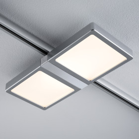 Paulmann 953.09 LED Panel Double 8W chrom matt inkl. Leuchtmittel