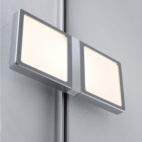 Paulmann 953.09 LED Panel Double 8W chrom matt inkl. Leuchtmittel
