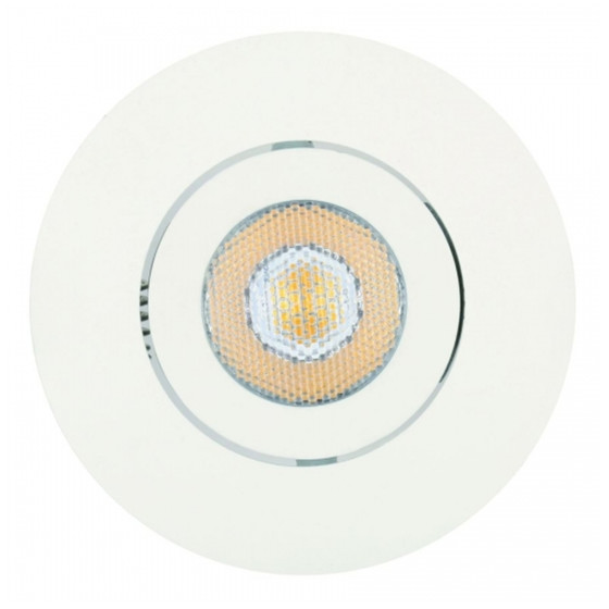 3er Set Light Topps LT 1255130 Einbaustrahler Einbauleuchte Weiss schwenkbar