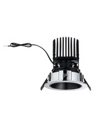 1er Set Paulmann 926.51 Luca LED Einbauleuchte 12,6 W dimmbar Chrom Schwarz