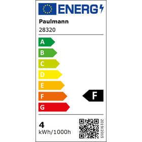 Paulmann 283.20 LED Kerze Leuchtmittel 4 W E14 230V Satin...