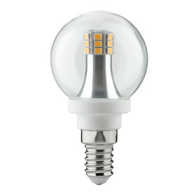 Paulmann 283.16 LED Tropfen Globe 4 W E14 Klar Warmweiss...
