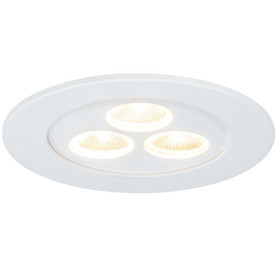 Paulmann 925.88 Einbauleuchten - Set Micro Line Flat LED 1x3,6W Weiß inkl. Leuchtmittel