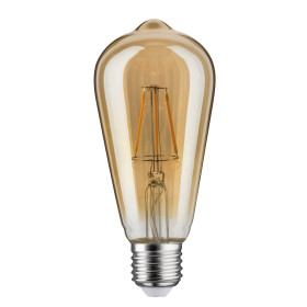 Paulmann 283.95 LED Filament Vintage Kolben ST64 Rustika 4W E27 Goldlicht 1700K
