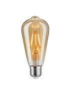 Paulmann 283.95 LED Filament Vintage Kolben ST64 Rustika 4W E27 Goldlicht 1700K