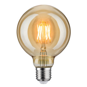 Paulmann 283.89 LED Filament Vintage Globe95 Retrolampe 6,5W E27 Gold