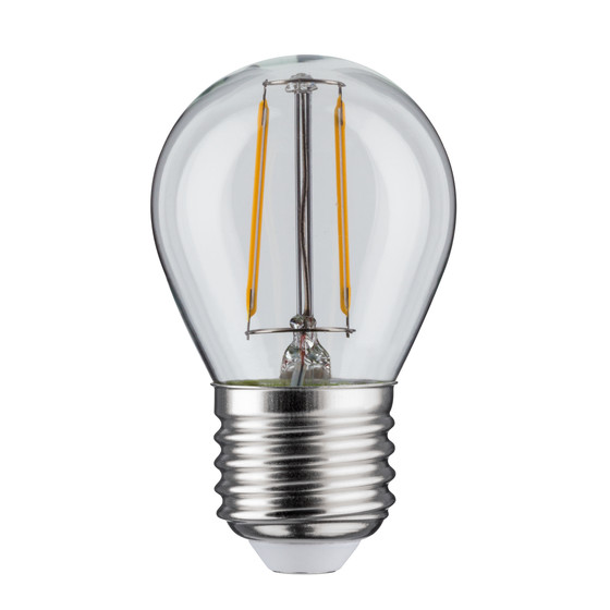 Paulmann 283.85 LED Filament Vintage Tropfen Retrolampe 2,5W E27 Warmweiß 2700K