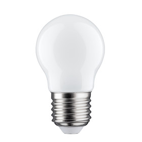 Paulmann 283.33 LED Tropfen Lampe Birne 2,5W E27 Opal Warmweiß 2700K 230V A++